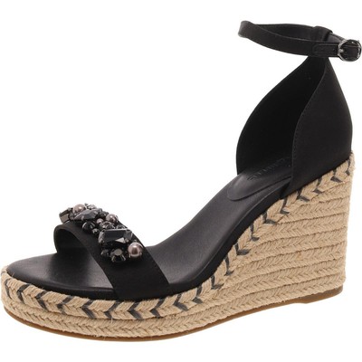 Karl Lagerfeld Paris Womens Catalyna Platform Sandals 8.5 Medium (B,M) BHFO 5537