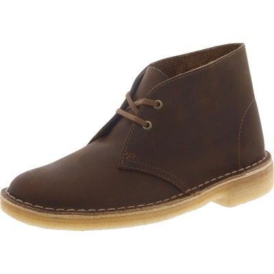 Женские ботинки-дезерты Clarks, коричневые ботильоны, размер 9,5, средний (B,M), BHFO 7687