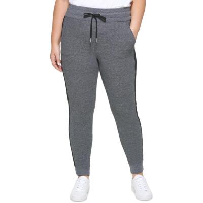 

Calvin Klein Performance Womens Grey Thermal Knit Jogger Pants Plus  BHFO 9660