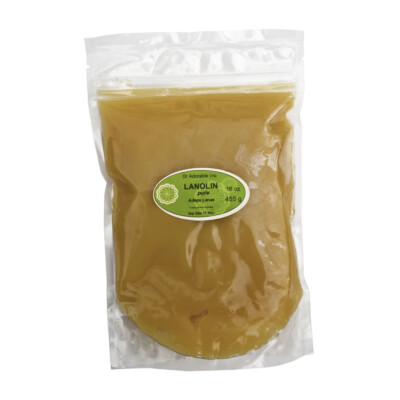 LANOLIN  USP GRADE ANHYDROUS BY DR.ADORABLE ORGANIC  PURE 1Lb 2Lb up to 10 LB