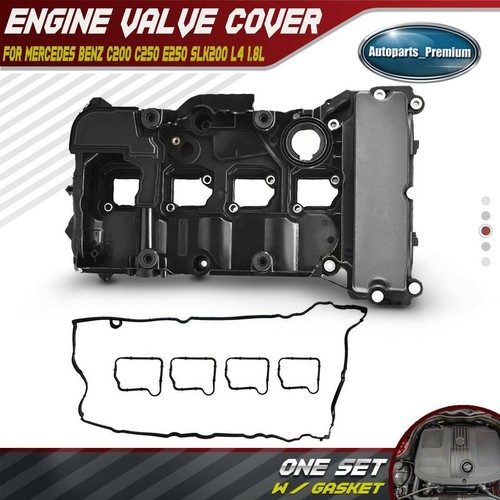 Engine Valve Cover w/ Gasket for MercedesBenz W204 C250 W212 E250 R172
