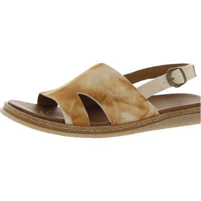 

Женские замшевые сандалии с ремешком на пятке Born Carah Tan 9 Medium (B,M) BHFO 4954, Коричневый