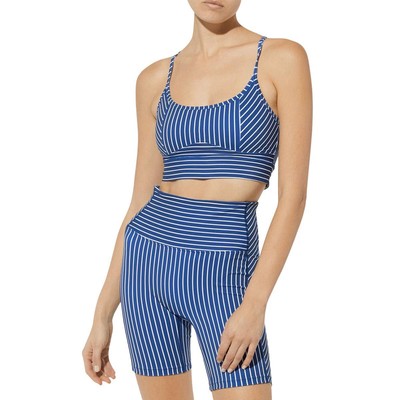 

Однотонные и полосатые женские шорты для велотренажера в полоску BHFO 8354, Midnight stripe, BRS27944