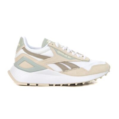 Reebok Women's Classic Leather Legacy AZ Stucco/White/Sea Spray Sneakers GX4715