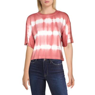 

Женская футболка LINI Andie с круглым вырезом и принтом тай-дай BHFO 1916, Pink/white