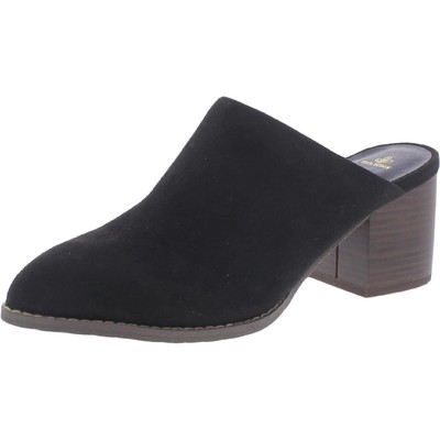 

Женские черные замшевые туфли-лодочки Melrose Ave на каблуке 10, средний (B,M) BHFO 3732, Black vegan suede, NB07545