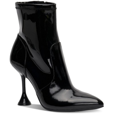 INC Женские ботильоны Ibrina черного цвета из искусственной кожи Shoes 6 Medium (B,M) BHFO 5406