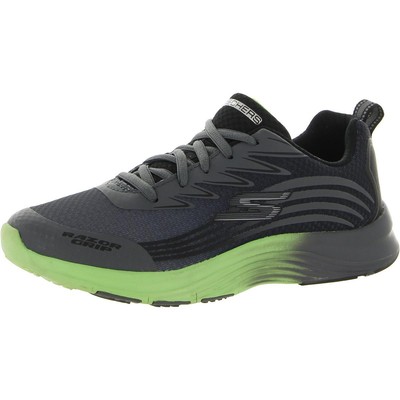 

Skechers Boys Серые спортивные и тренировочные кроссовки 4.5 Medium (D) Big Kid BHFO 9505, Charcoal/black