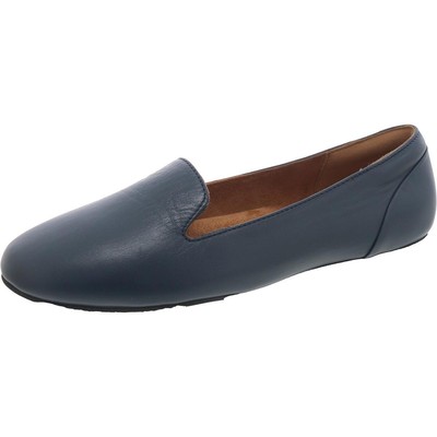Женские мокасины Shelby из темно-синей кожи SoftWalk, узкие 8,5 (AA,N) BHFO 2554