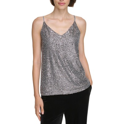 Женская майка с V-образным вырезом и блестками от Calvin Klein Cami BHFO 8135
