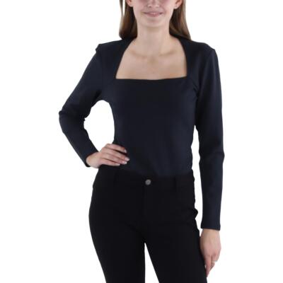 Женские стринги Abercrombie & Fitch с квадратным вырезом и длинными рукавами, боди BHFO 0410