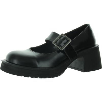 Женские туфли-тюльпаны Steve Madden черные Mary Janes 7 Medium (B,M) BHFO 9832