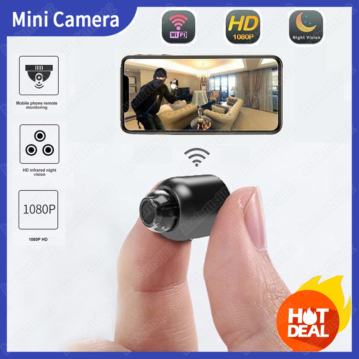 Cam Wifi Camcorder Security Dvr
