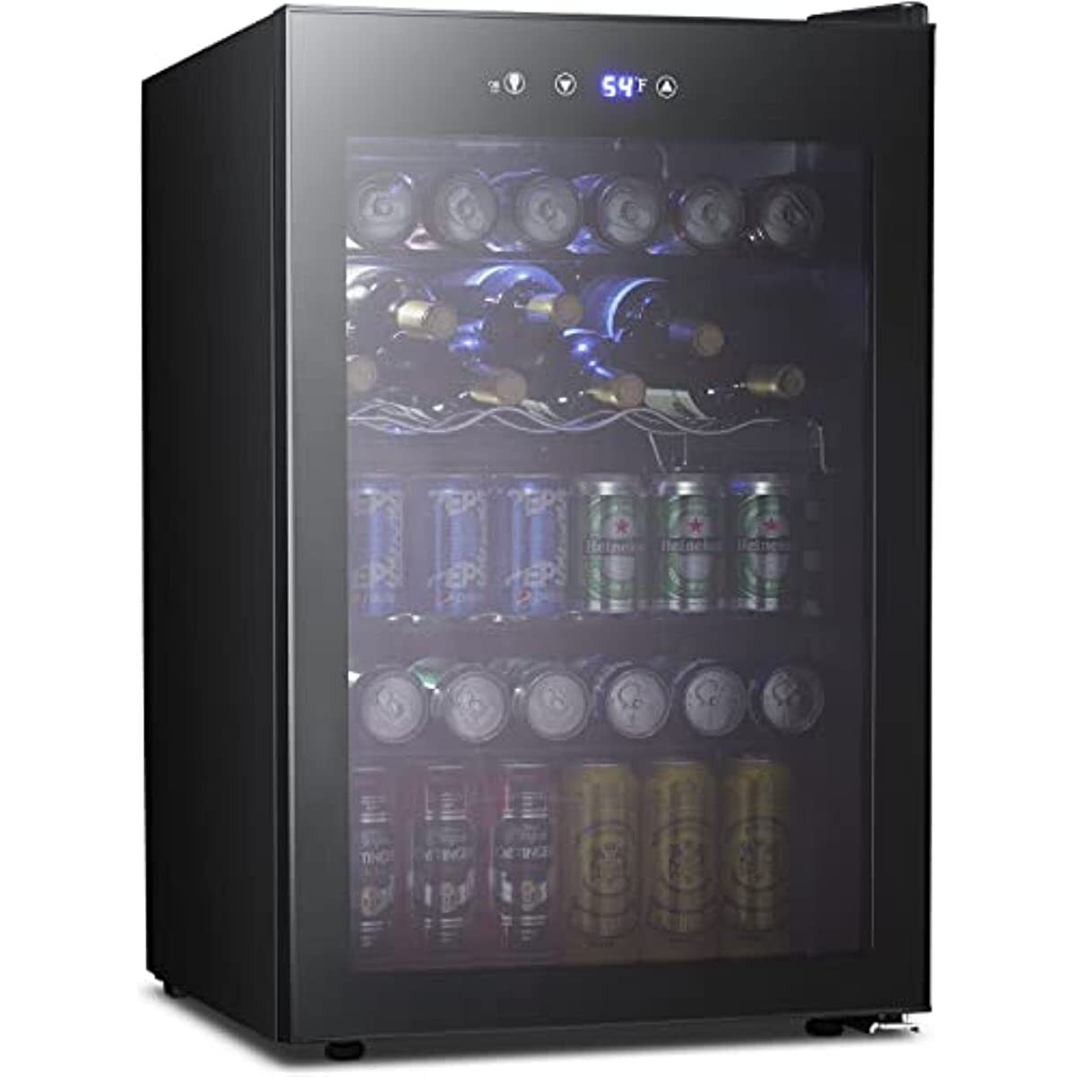 4.5 Cu.ft Beverage Refrigerator and Cooler Can Mini Fridge G