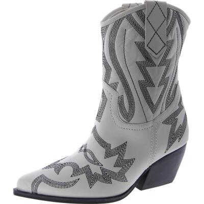 Женские ковбойские сапоги Steve Madden из кожи Leo до середины икры в стиле вестерн BHFO 5325