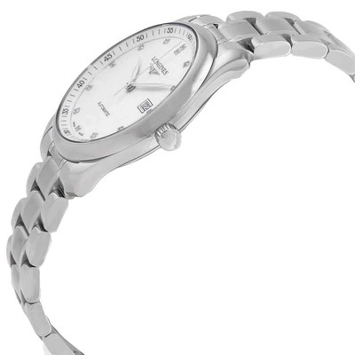 Pre-owned Longines Master Automatic Diamond White Dial Men's Watch L27934776