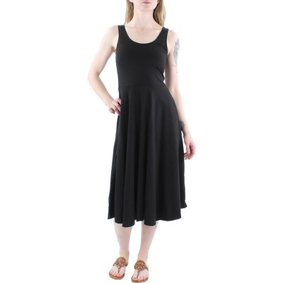 Женское черное вечернее длинное полуформальное платье-клеш MSK Womens BHFO 2309