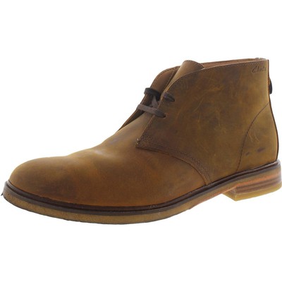 

Мужские ботинки Clarks Clarkdale DBT Brown Chukka Boots 9.5 Medium (D) BHFO 3032, Beeswax leather