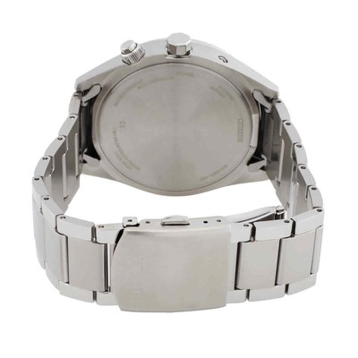 Pre-owned Citizen Perpetual World Time Gmt White Dial Men's Watch Cb0270-87a