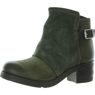 

Женские кожаные ботильоны Miz Mooz Stoney Green, обувь 36, средний (B,M) BHFO 6383, Olive, Stoney