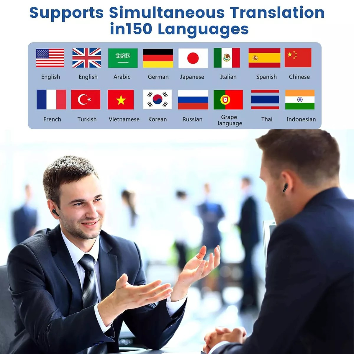 AI Language Translator Device Real-time Smart Instant Voice 150+ Languages