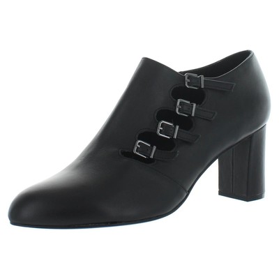 David Tate Womens Pause Black Leather Shooties Shoes 11 Medium (B,M) BHFO 6368