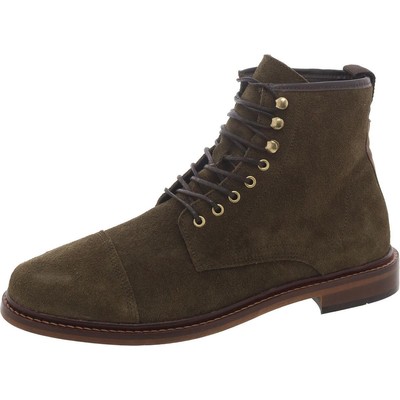 Shoe the Bear Mens Curtis Cap Toe Combat & Lace-Up Boots 41 Medium (D) BHFO 7282