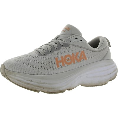 

Hoka One One Womens Bondi 8 Серые кроссовки 9 Wide (C, D, W) BHFO 2050, Harbor mist/lunar rock