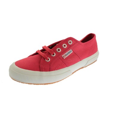 

Superga Womens 2750 Classic Red Canvas Sneakers Shoes 4.5 Medium (B, M) BHFO 9464, Maroon red, 2750 Classic