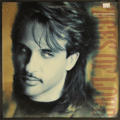 EVAN ROGERS: faces of love CAPITOL 12'' LP 33 RPM Sealed