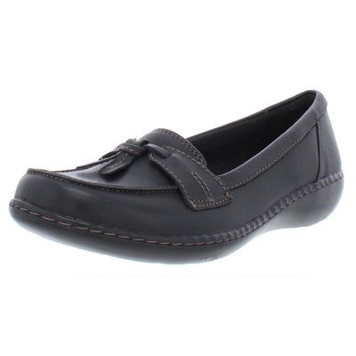 Женские повседневные лоферы Clarks Ashland Bubble, черные, ширина 8 (C,D,W) BHFO 0305