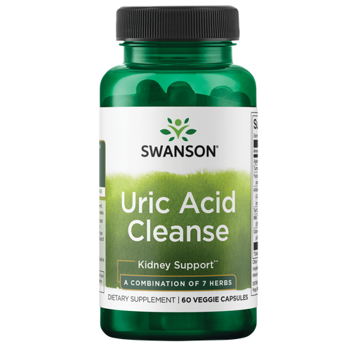 Swanson Uric Acid Cleanse - натуральная добавка, способствующая поддержке почек - F...