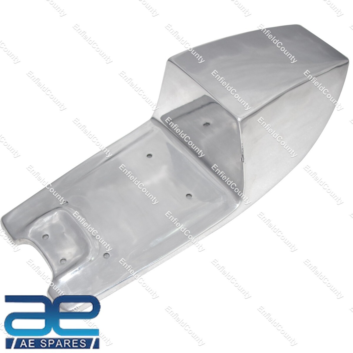 FOR YAMAHA TZ RD250 RD350 TD ALUMINUM ALLOY POLISH SEAT PAN BASE CAFE RACER 