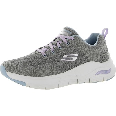 

Женские прогулочные туфли Skechers Arch Fit-Comfy Wave Grey 8 Medium (B,M) BHFO 2313, Charcoal/lavender
