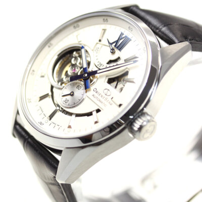 Pre-owned Orient Star Rk-av0007s White Classic Mechanical 24 Jewels Men's Watch In Box