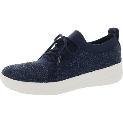 

Женские кроссовки F-Sporty Uberknit Fitflop Crystal Fashion 5 Medium (B,M) 0575, Midnight navy, F-Sporty Uberknit - Crystal
