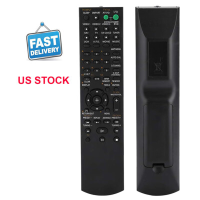 New Replace Remote Control For Sony RM-AAP009 RM-AAP013 STR-DE310 AV Receiver