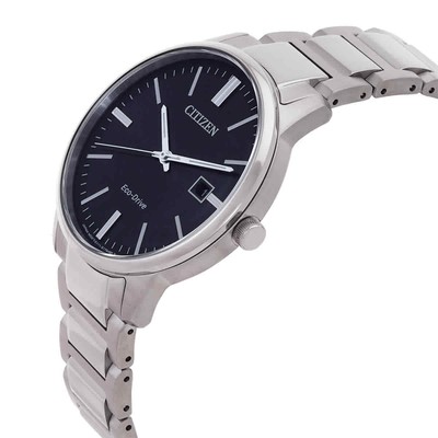 Pre-owned Citizen Eco-drive Black Dial Men's Watch Bm7521-85e