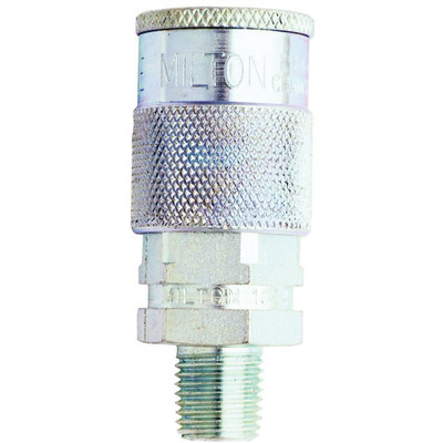 Milton 1834 1/4'' NPT Male H-Style Coupler