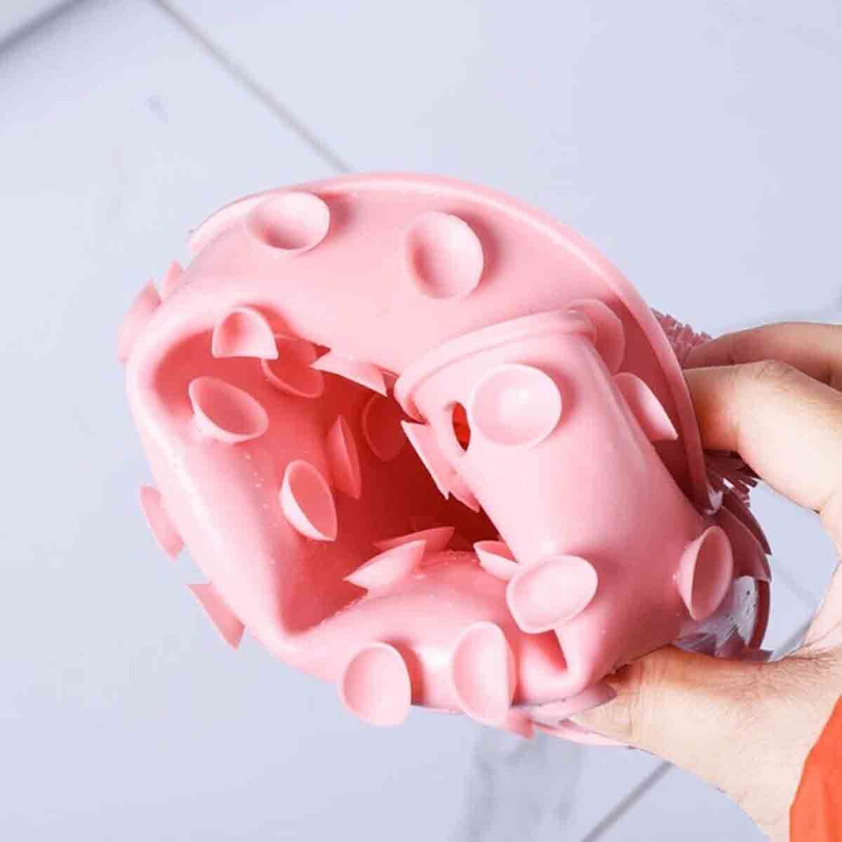 Shower Foot Massager Mat Bath Brush Exfoliating Feet Washer Scrubber Cleaner US