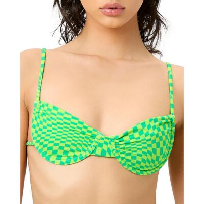 

Frankies Bikinis Женский купальник-бикини Maggie Green с V-образным вырезом  BHFO 4812, Morrison