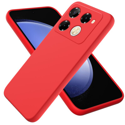 For Infinix Note 40 Pro + / 40 Pro Colorful Slim Matte Silicone Back phone case