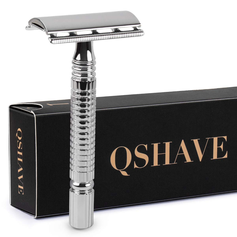 Maquinilla De Afeitar Para Hombre Mujer Clasica Rastrillos Navaja Doble Filo NEW