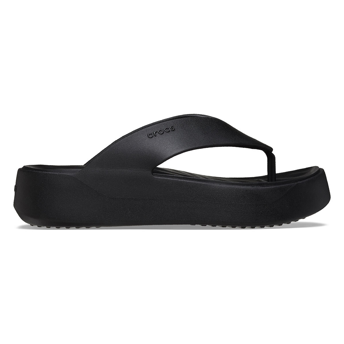 ◆CROCS◆ Women's Getaway Platform Flip DRS 24SWFP209410 New Womens CROCS GETAWAY PLATFORM FLIP FLOPS 209410-001