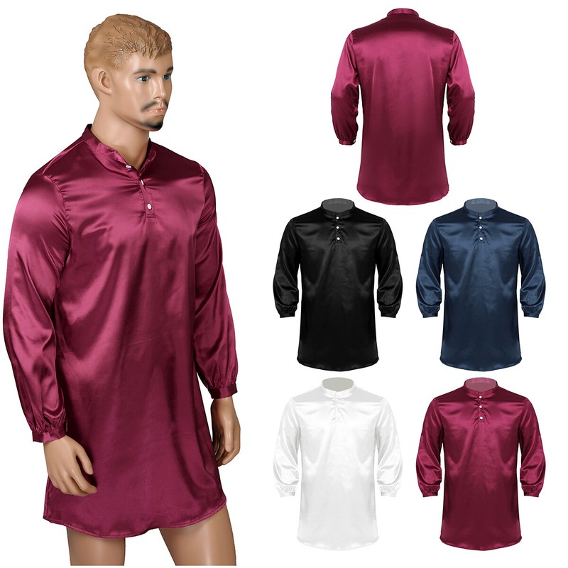 silky night wear
