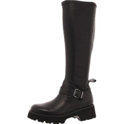Blondo Womens Black Waterproof Lugged Knee-High Boots 8 Medium (B,M) BHFO 7597