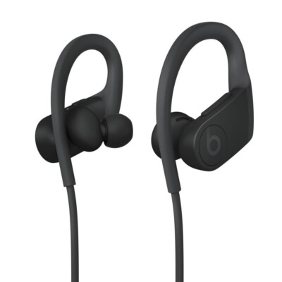 Beats by Dre Powerbeats High-Performance Wireless Bluetooth Headphones Black US