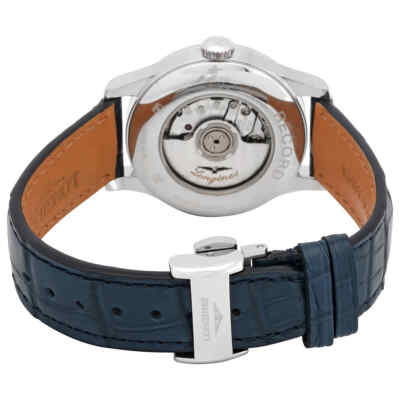 Pre-owned Longines Record Automatic Blue Dial Ladies Watch L23214964