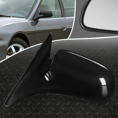 ДЛЯ 99-03 MITSUBISHI GALANT OE STYLE РУЧНОЕ ЗЕРКАЛО ЗАДНЕГО ВИДА С ЛЕВОЙ СТОРОНЫ В СБОРЕ