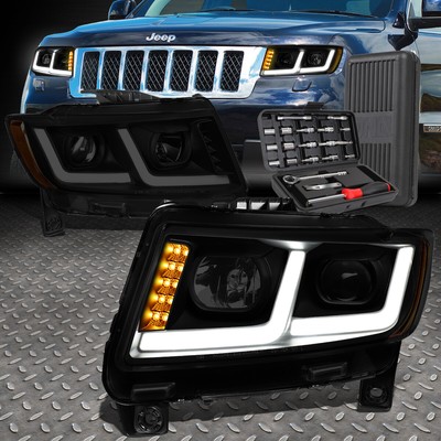 ДЛЯ 11-13 СВЕТОДИОДНЫХ ФАР ПРОЕКТОРА GRAND CHEROKEE LED DRL ДЫМЧАТОГО/ЯНТАРНОГО ЦВЕТА + НАБОР ИНСТРУМЕНТОВ